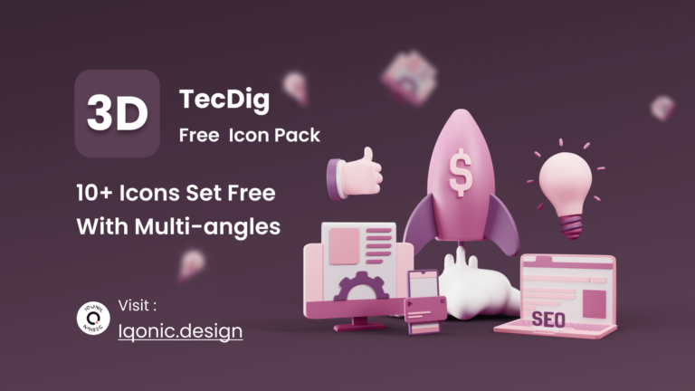 TecDig-Free-3D-Icons-Pack