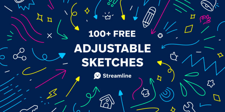 Cover 100 free adjustable sketches