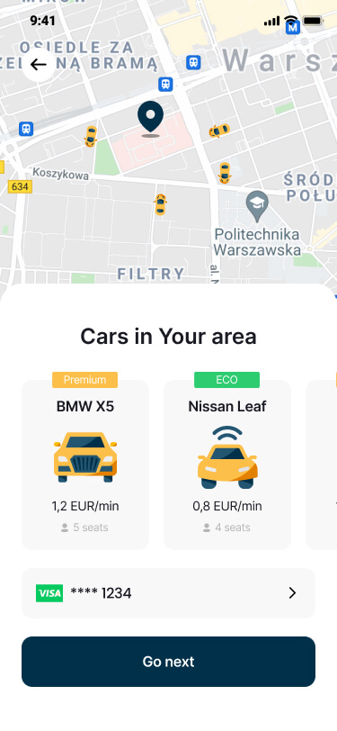 Cars in Your area
