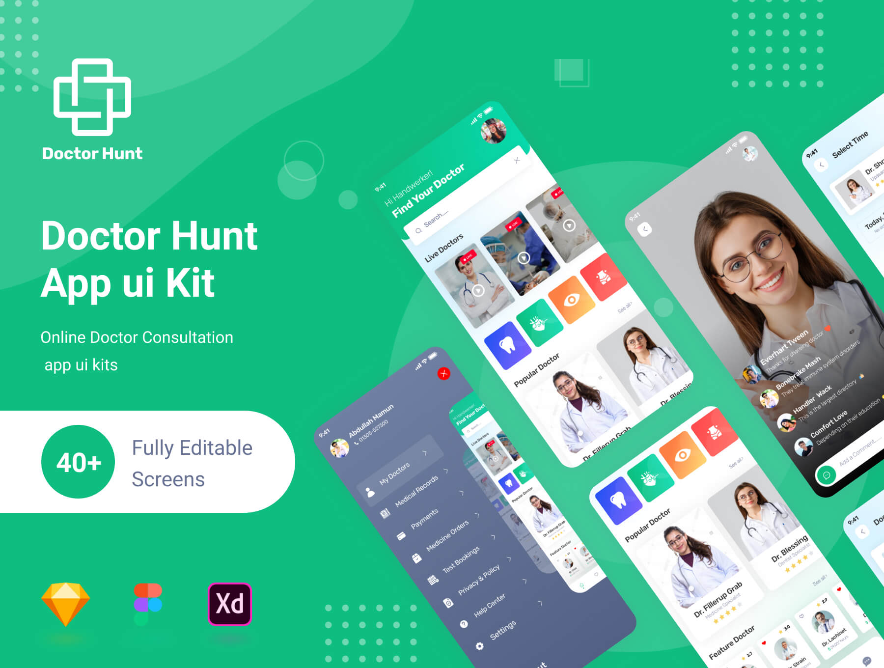 Doctor hunt - Doctor Consultant Mobile App