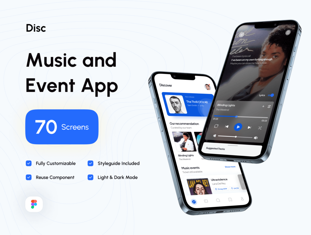 Disc Music and Event App 3