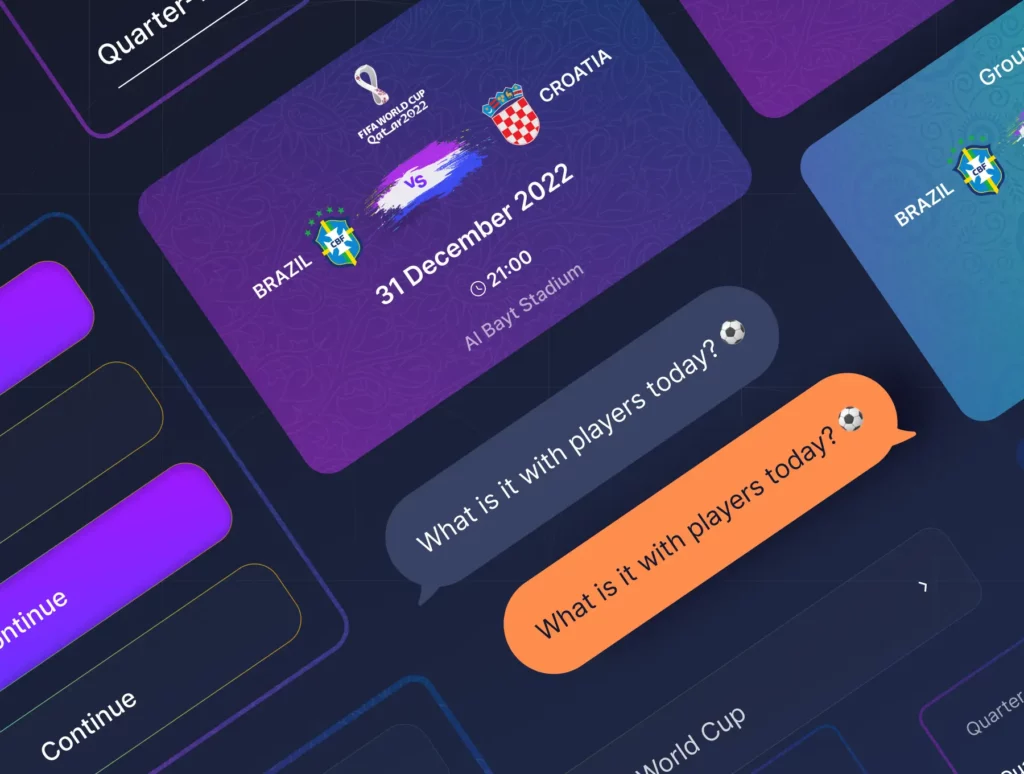 Filllo Live Score App UI Kit 4