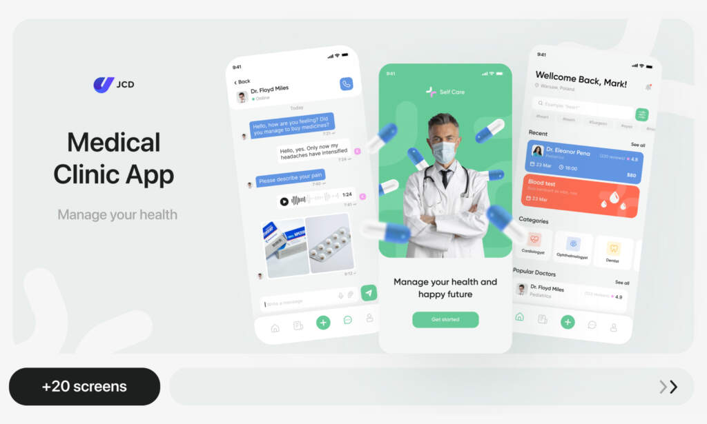 Medical Clinik App Cover