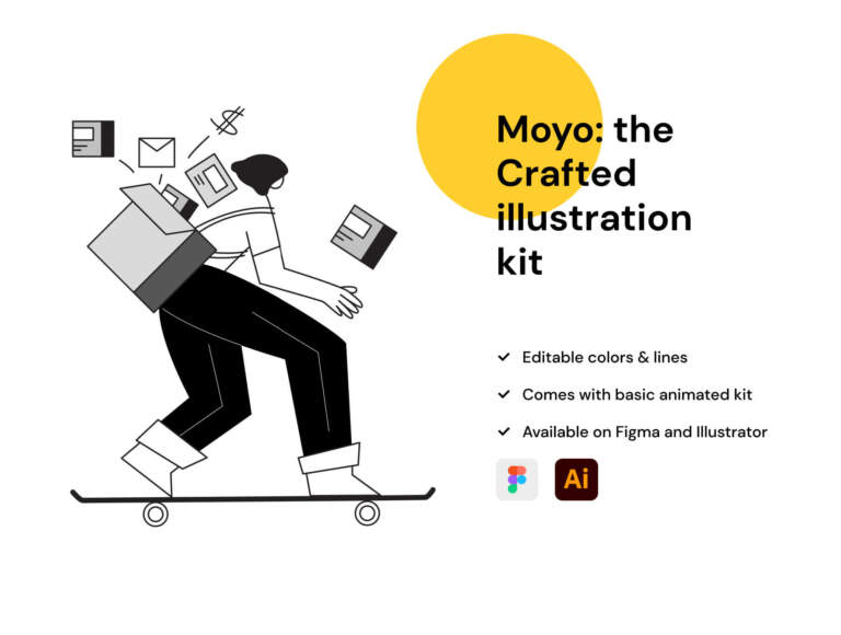Moyo - Free The Crafted Illustration Kit