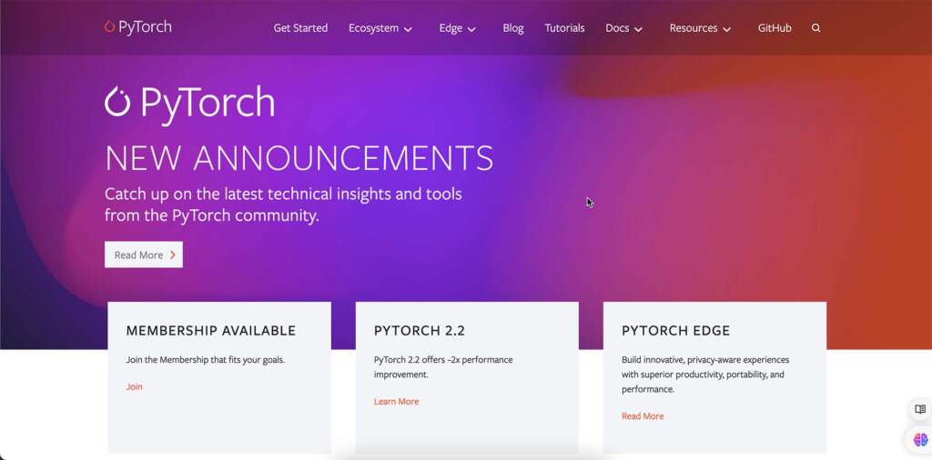 Pytorch Open Source AI